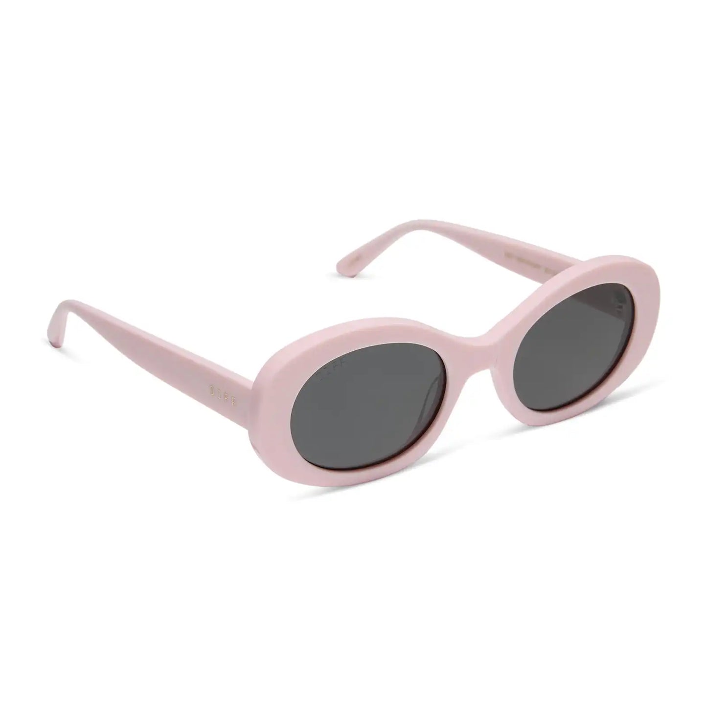 LAINEY - POWDER PINK + GREY + POLARIZED SUNGLASSES