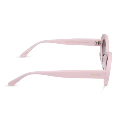 LAINEY - POWDER PINK + GREY + POLARIZED SUNGLASSES