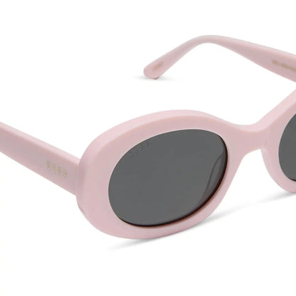 LAINEY - POWDER PINK + GREY + POLARIZED SUNGLASSES