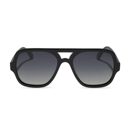 LAYTON - BLACK + GREY GRADIENT + POLARIZED SUNGLASSES