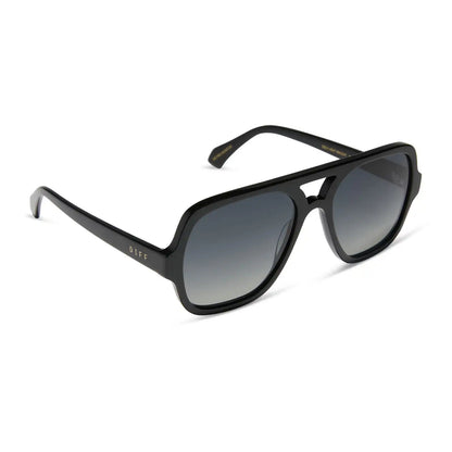 LAYTON - BLACK + GREY GRADIENT + POLARIZED SUNGLASSES