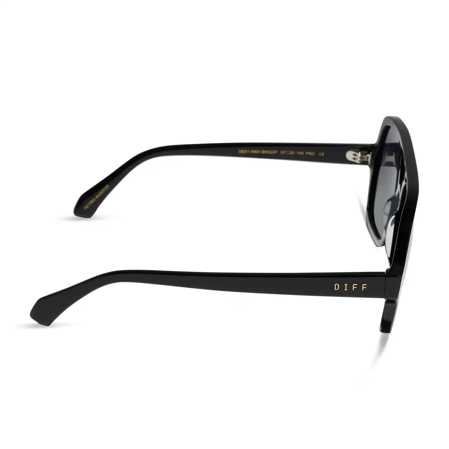 LAYTON - BLACK + GREY GRADIENT + POLARIZED SUNGLASSES