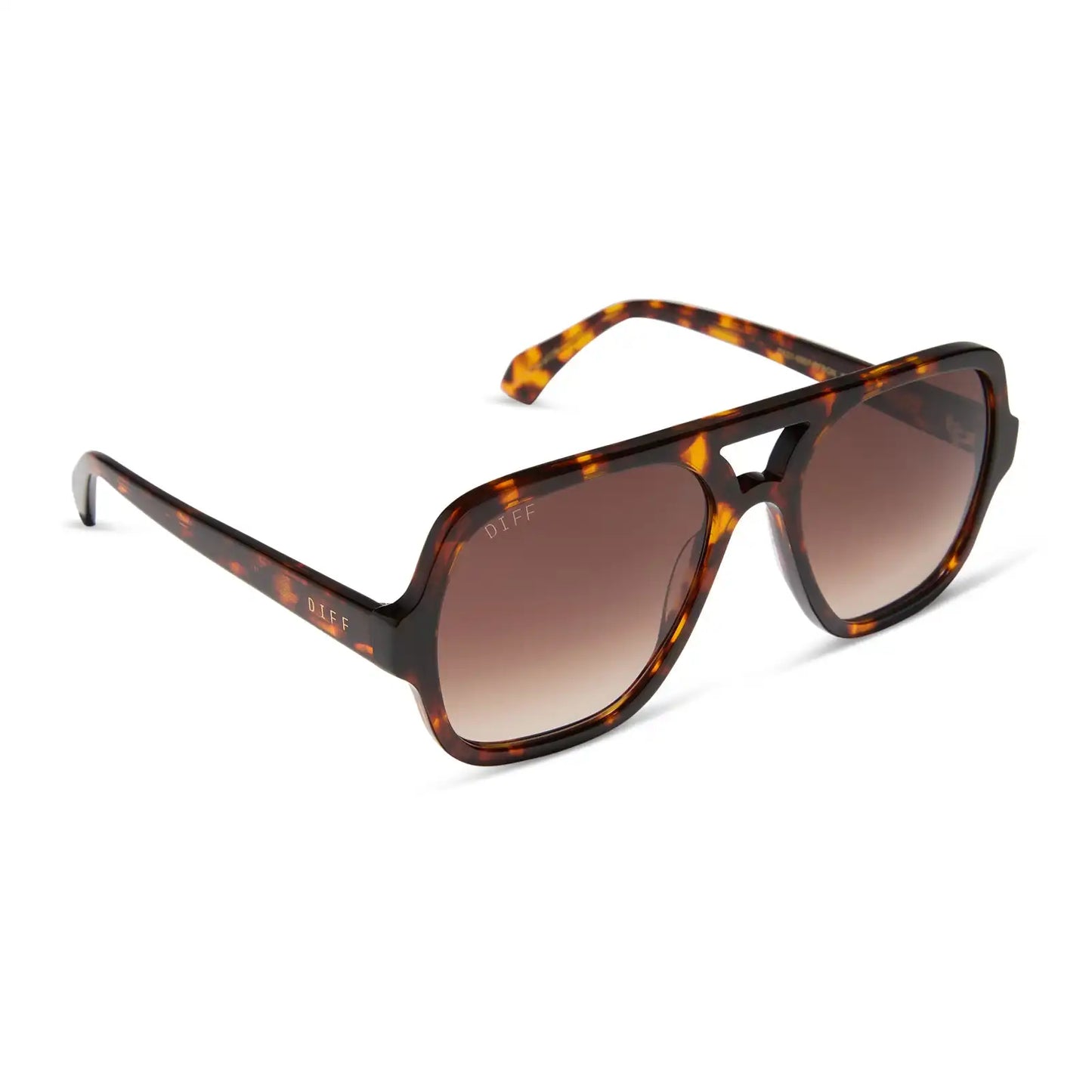 LAYTON - RICH TORTOISE + BROWN GRADIENT SUNGLASSES