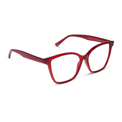 LEAH - RED CHERRY + BLUE LIGHT READERS