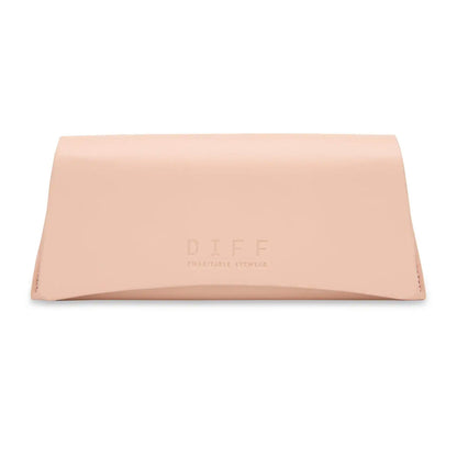LEATHER TRAVEL CASE - PINK