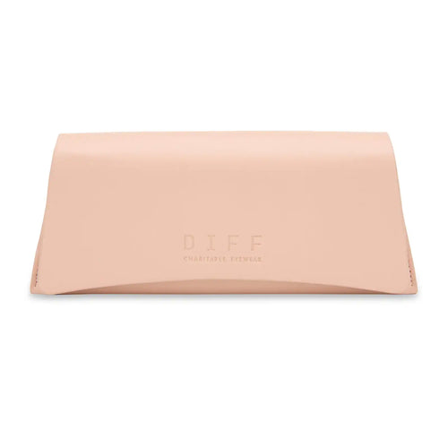 LEATHER TRAVEL CASE - PINK
