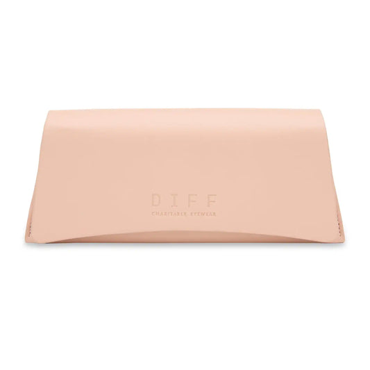 LEATHER TRAVEL CASE - PINK