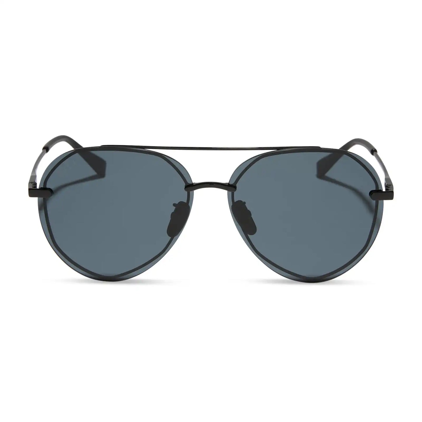 LENOX - BLACK + GREY SUNGLASSES