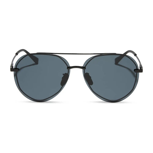 LENOX - BLACK + GREY SUNGLASSES