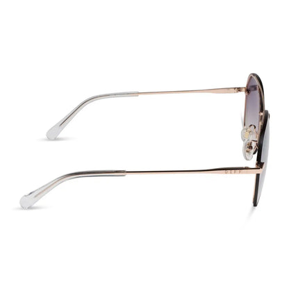 LENOX - CHAMPAGNE GOLD + SLATE GRADIENT FLASH SUNGLASSES