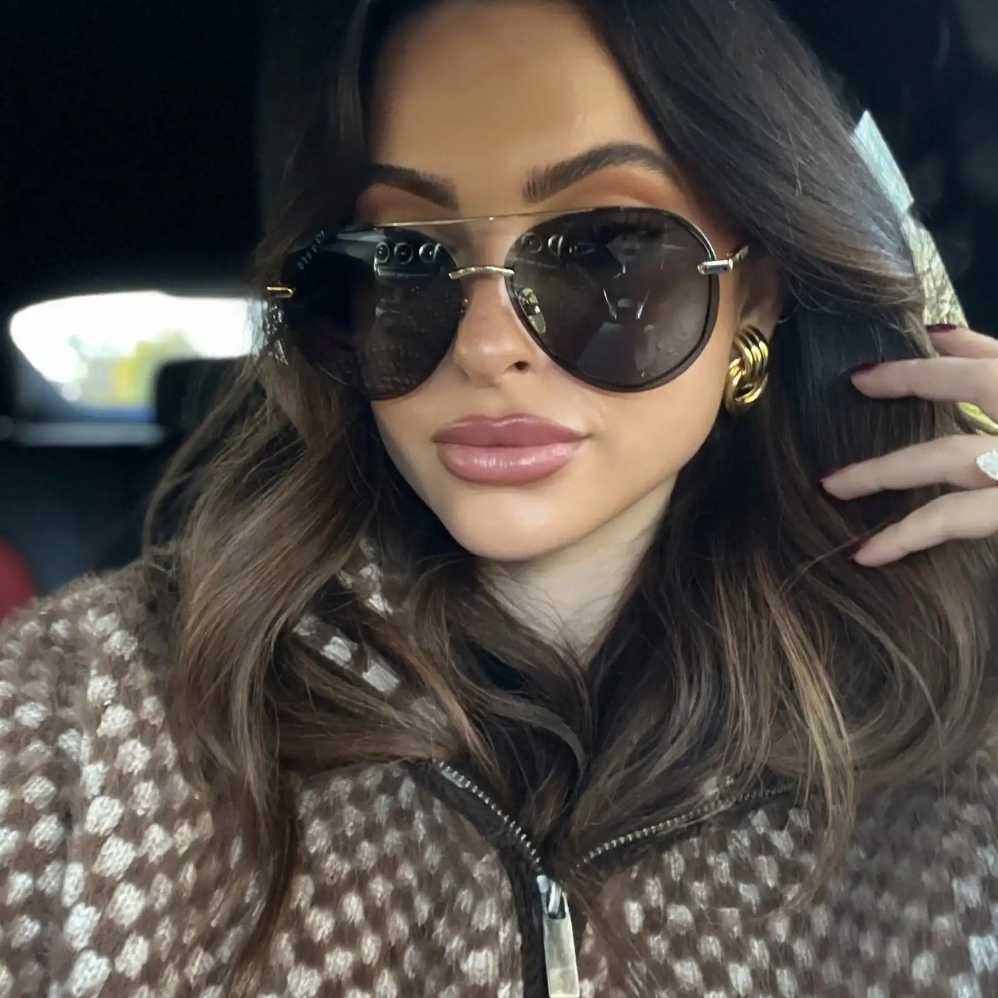 LENOX - GOLD + G15 + POLARIZED SUNGLASSES