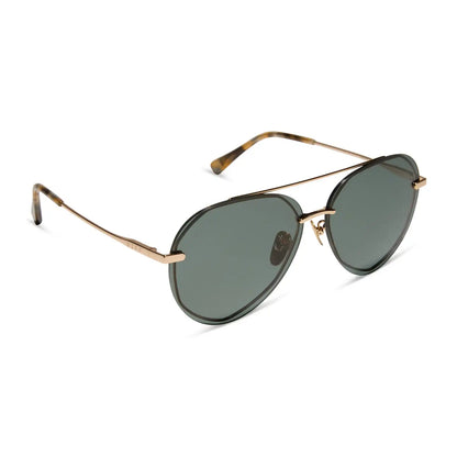 LENOX - GOLD + G15 + POLARIZED SUNGLASSES