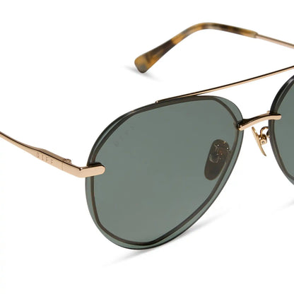 LENOX - GOLD + G15 + POLARIZED SUNGLASSES