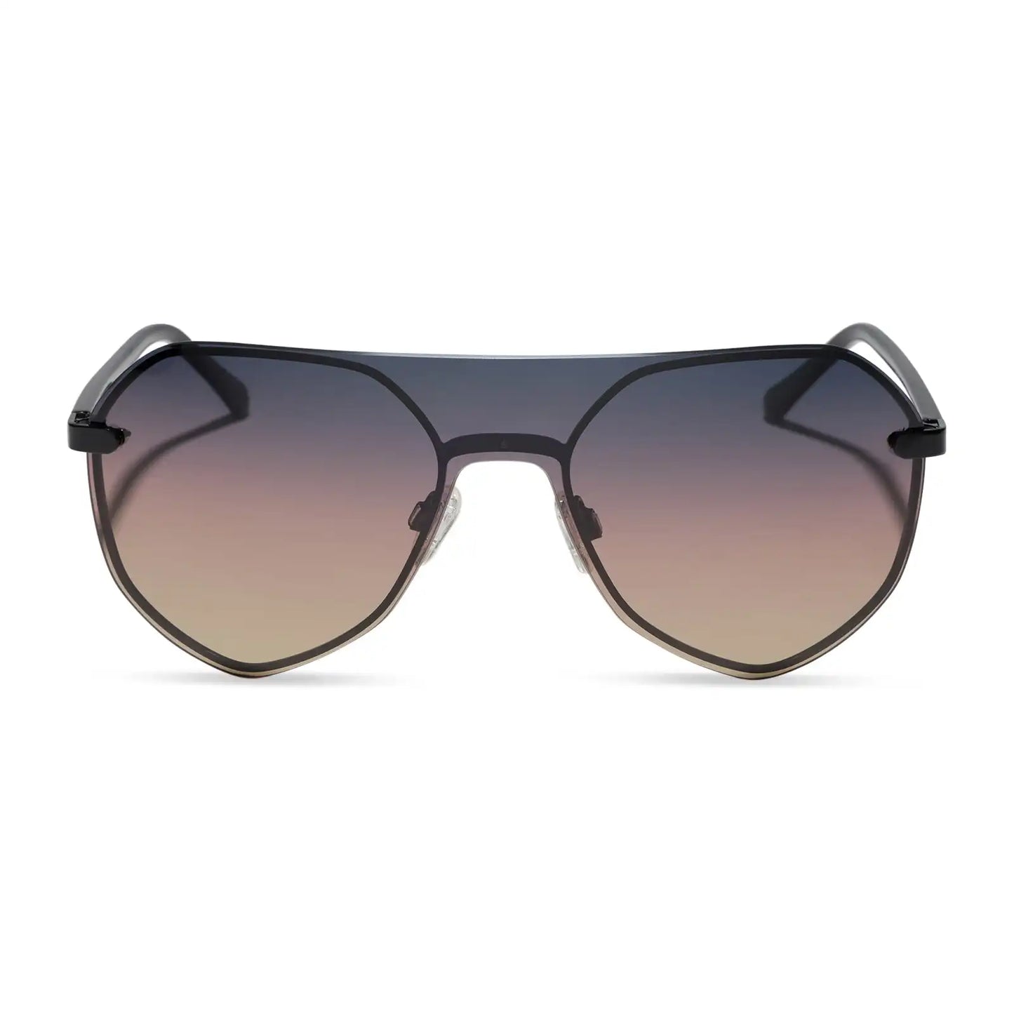 LONNIE - BLACK + TWILIGHT GRADIENT + POLARIZED + SUNGLASSES