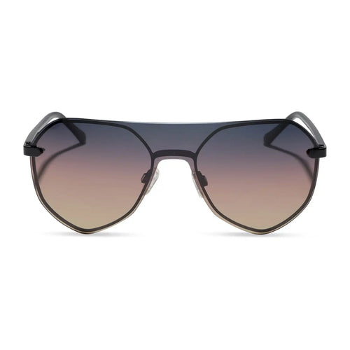 LONNIE - BLACK + TWILIGHT GRADIENT + POLARIZED + SUNGLASSES