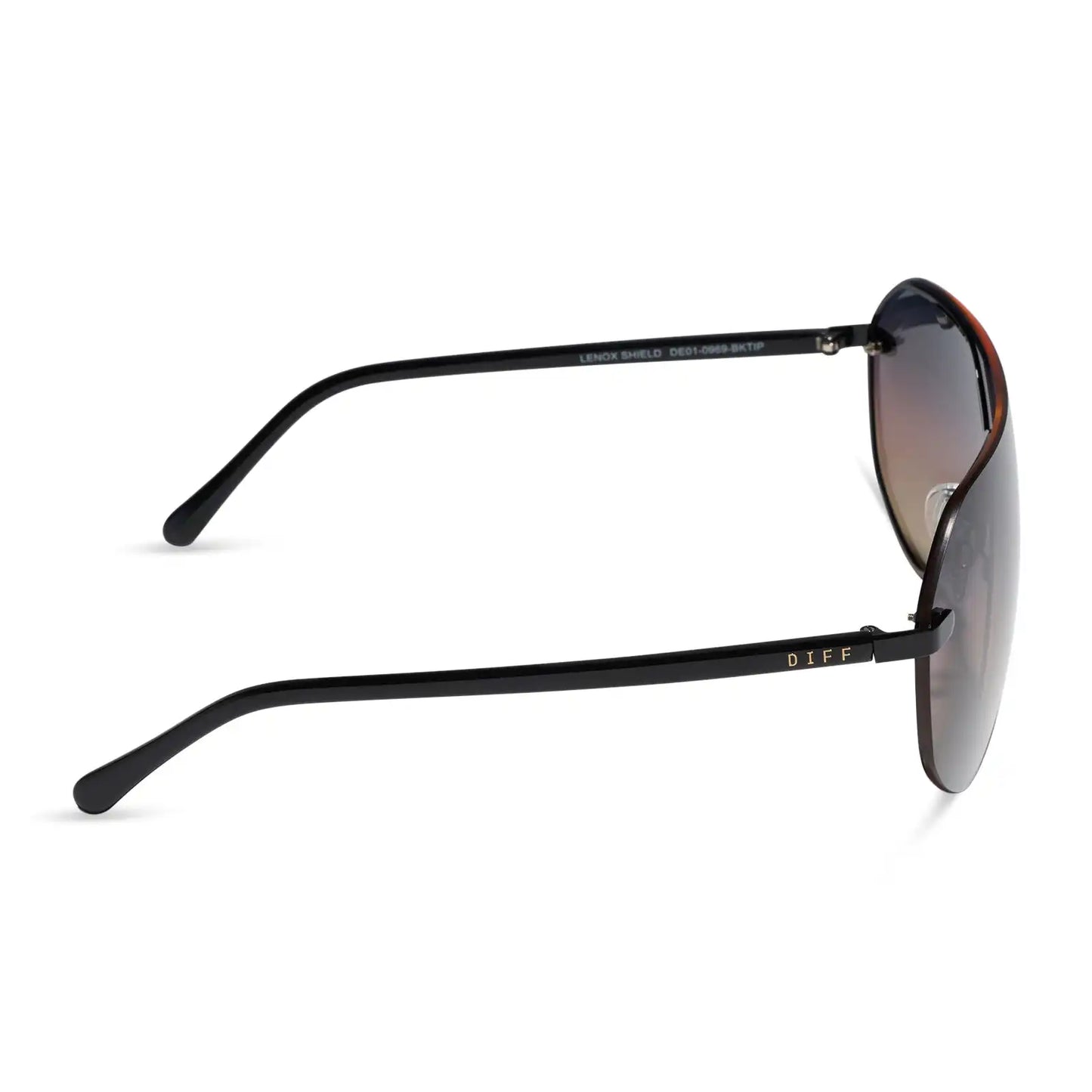 LONNIE - BLACK + TWILIGHT GRADIENT + POLARIZED + SUNGLASSES