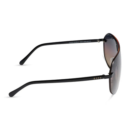 LONNIE - BLACK + TWILIGHT GRADIENT + POLARIZED + SUNGLASSES