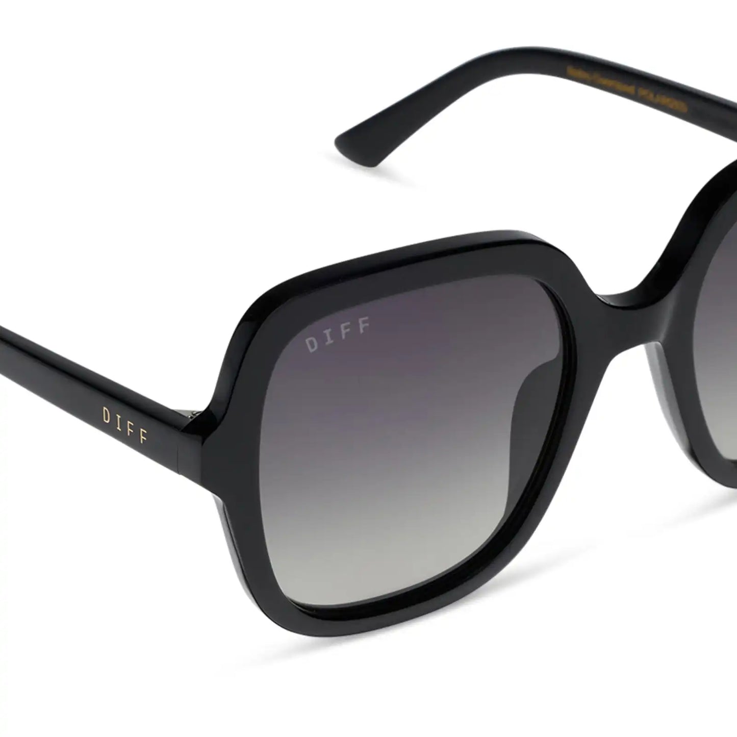 MARLO - BLACK + GREY GRADIENT + POLARIZED + SUNGLASSES