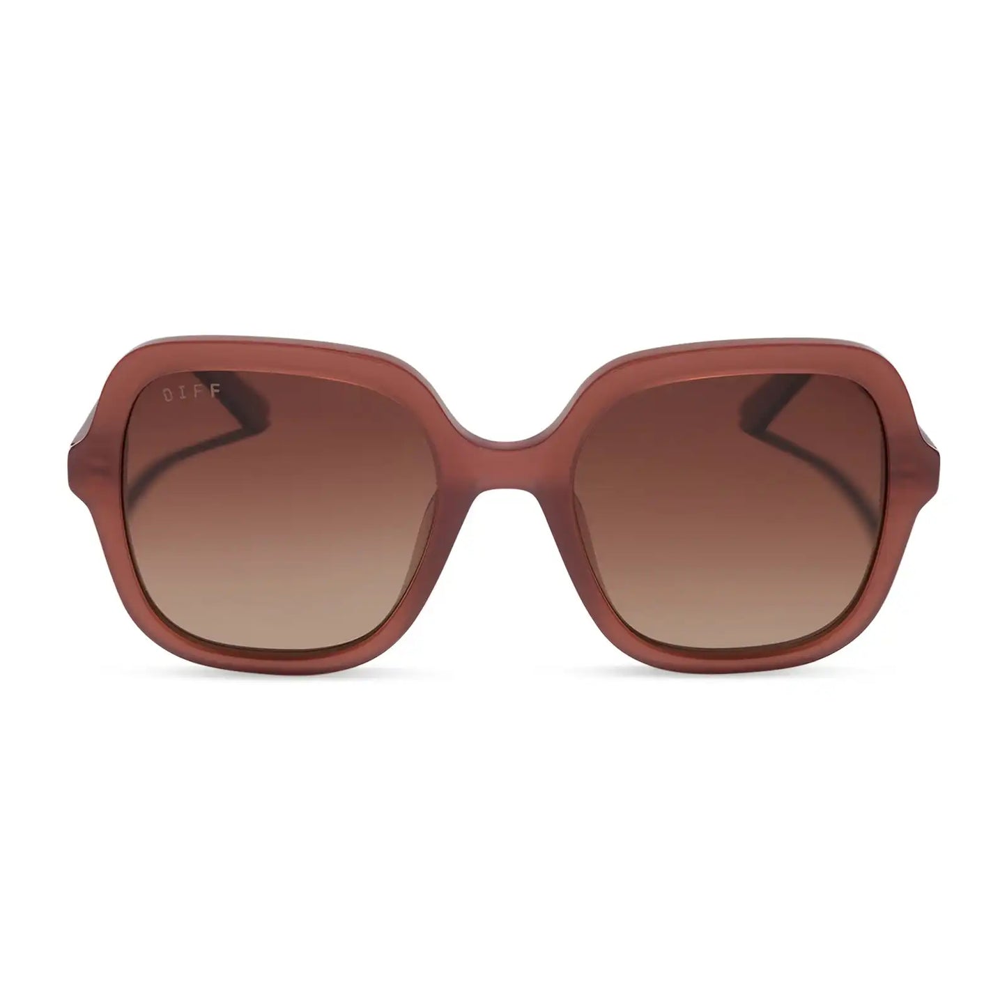 MARLO - TERRACOTTA + BROWN GRADIENT + POLARIZED + SUNGLASSES