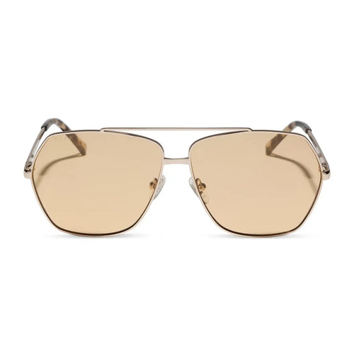 MAUDE - GOLD + CHAMPAGNE TINT + SUNGLASSES