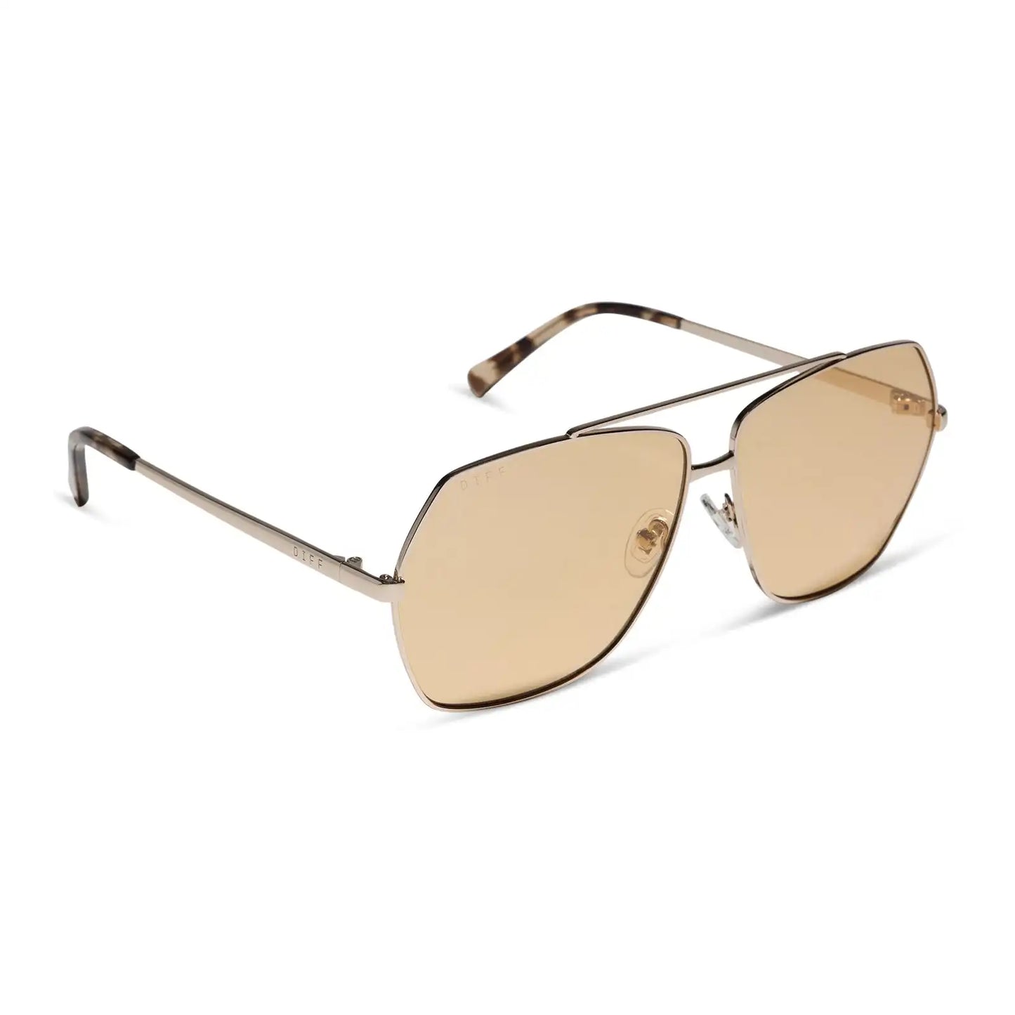 MAUDE - GOLD + CHAMPAGNE TINT + SUNGLASSES
