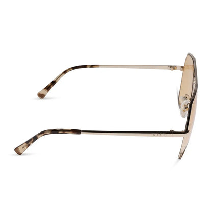 MAUDE - GOLD + CHAMPAGNE TINT + SUNGLASSES