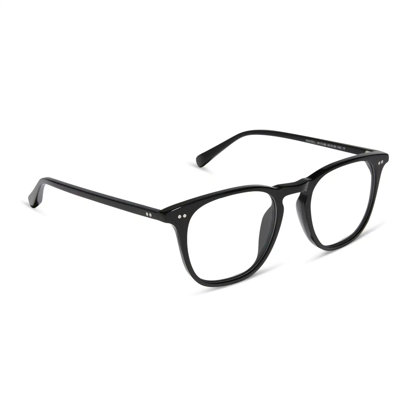 MAXWELL - BLACK + GLASSES
