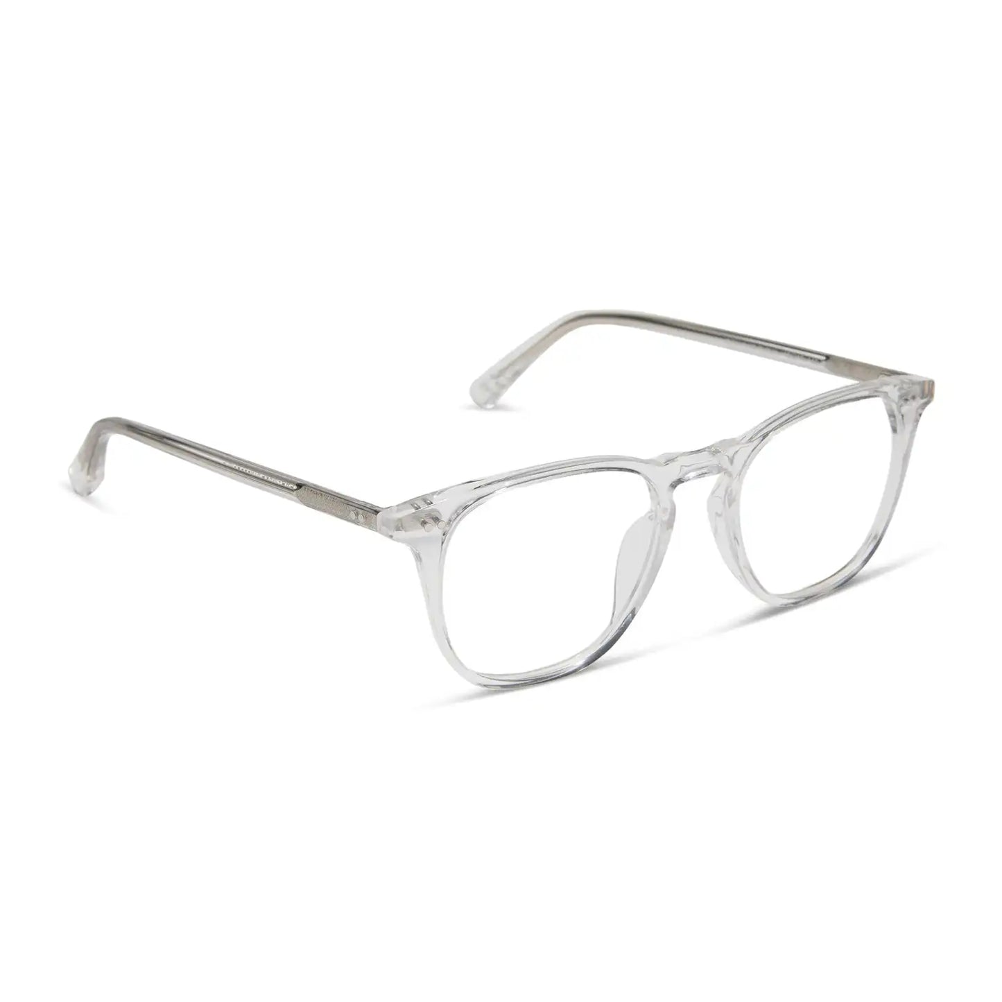 MAXWELL - CLEAR CRYSTAL + GLASSES