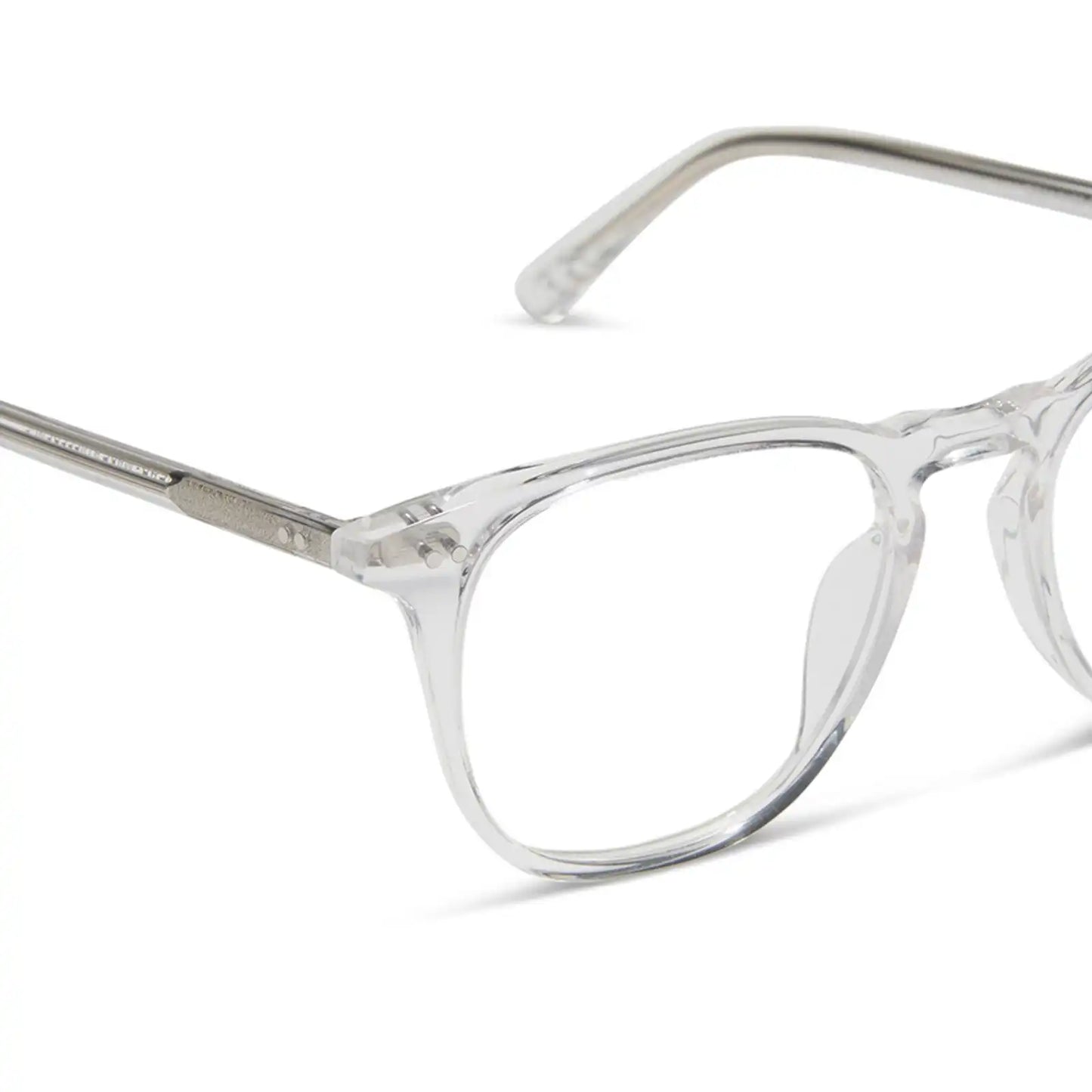 MAXWELL - CLEAR CRYSTAL + GLASSES