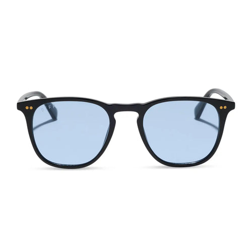 MAXWELL XL - BLACK + LIGHT BLUE TINT SUNGLASSES