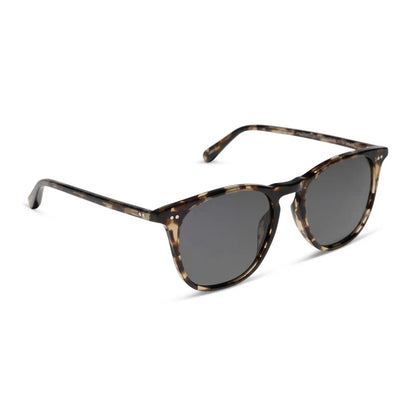MAXWELL XL - ESPRESSO TORTOISE + GREY + POLARIZED SUNGLASSES