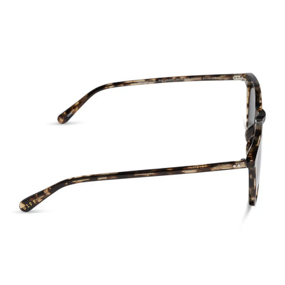 MAXWELL XL - ESPRESSO TORTOISE + GREY + POLARIZED SUNGLASSES