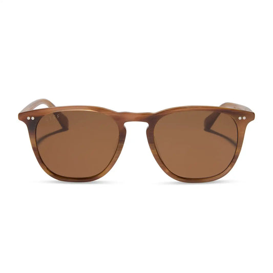 MAXWELL XL - LONGHORN + BROWN + POLARIZED SUNGLASSES