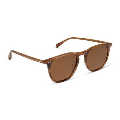 MAXWELL XL - LONGHORN + BROWN + POLARIZED SUNGLASSES