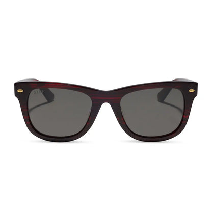 MERCER - REDWOOD + GREY + POLARIZED + SUNGLASSES