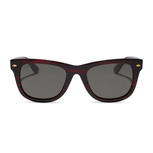 MERCER - REDWOOD + GREY + POLARIZED + SUNGLASSES