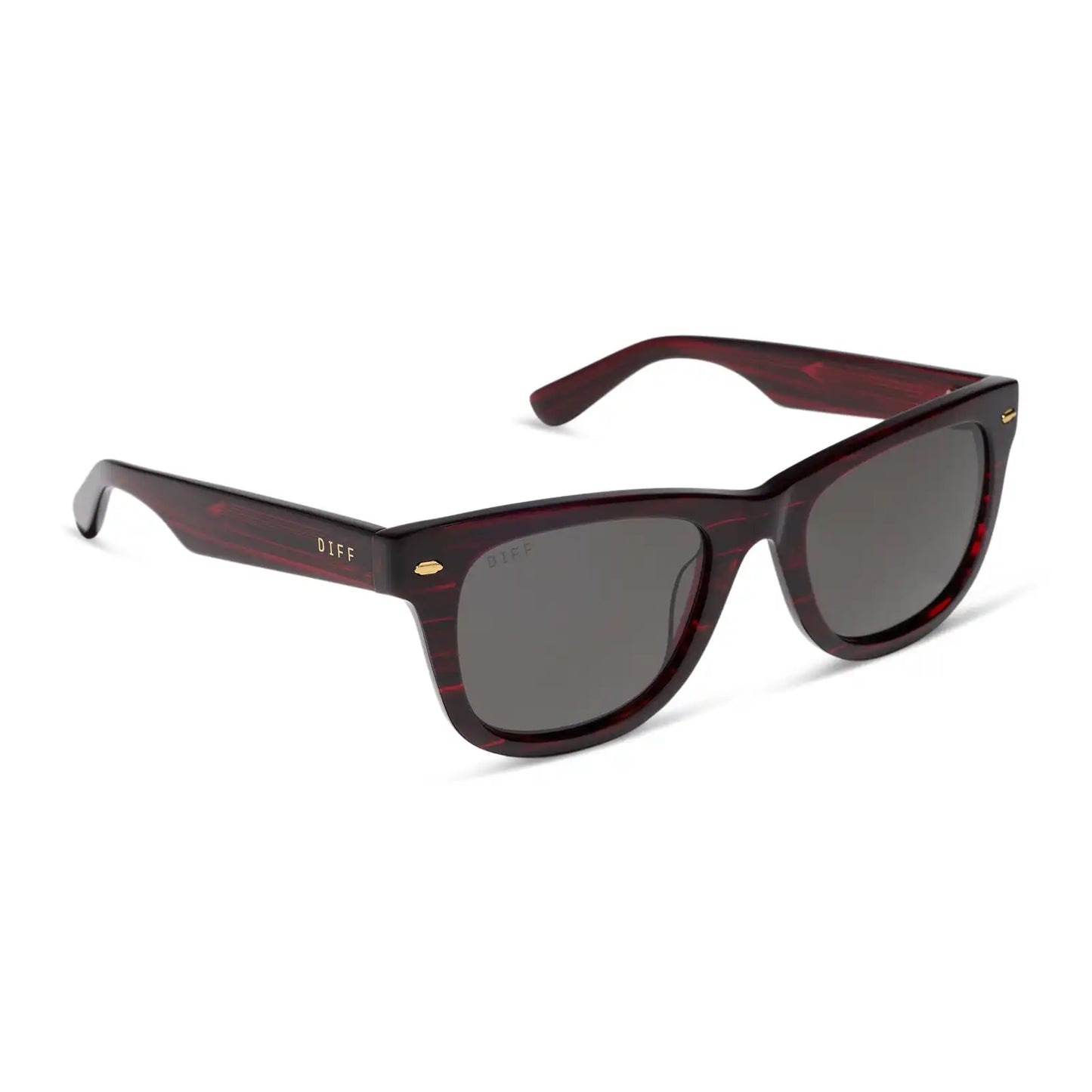 MERCER - REDWOOD + GREY + POLARIZED + SUNGLASSES