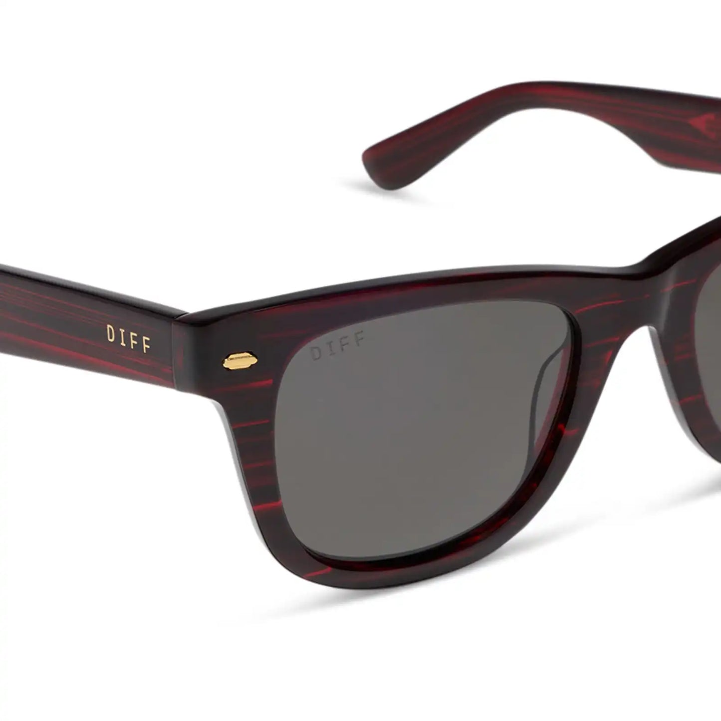 MERCER - REDWOOD + GREY + POLARIZED + SUNGLASSES