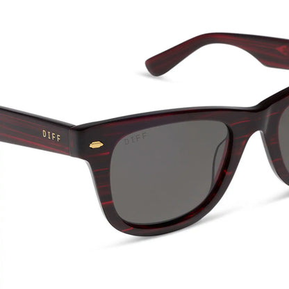 MERCER - REDWOOD + GREY + POLARIZED + SUNGLASSES