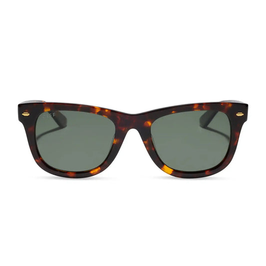 MERCER - RICH TORTOISE + G15 + POLARIZED + SUNGLASSES