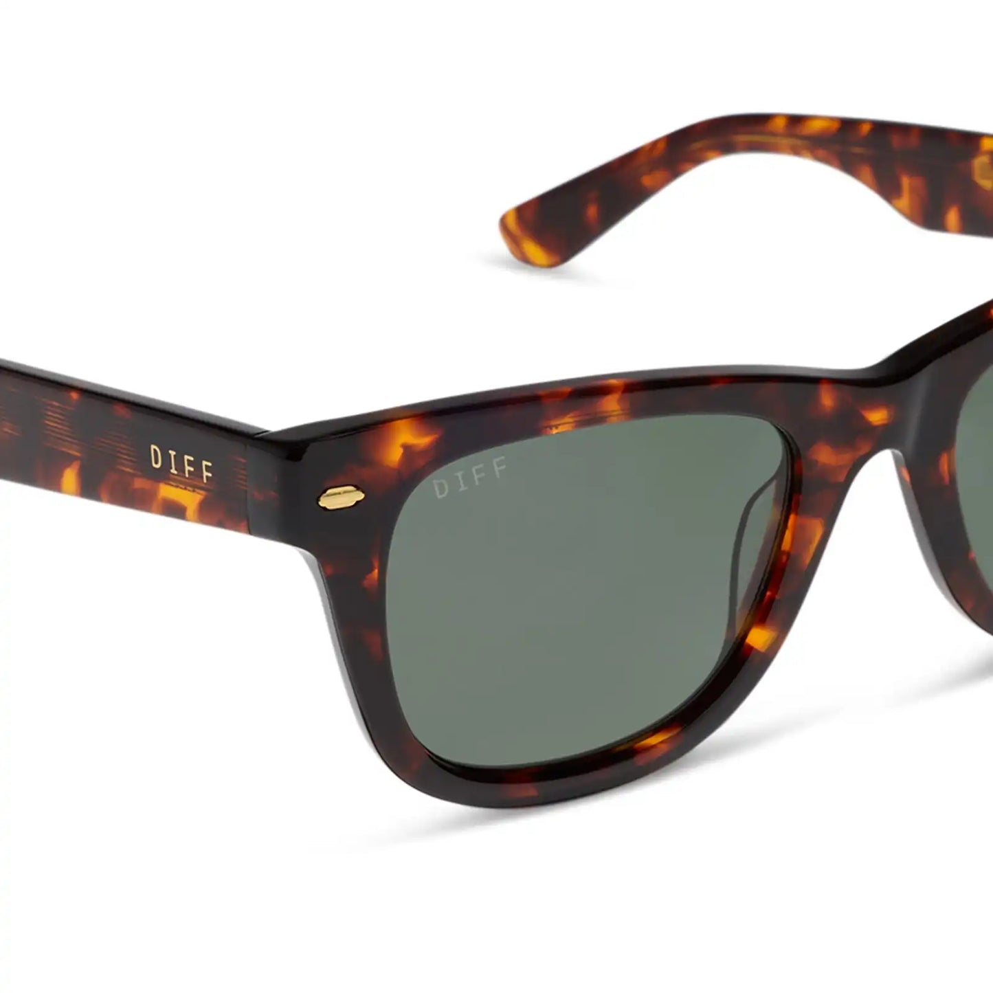MERCER - RICH TORTOISE + G15 + POLARIZED + SUNGLASSES
