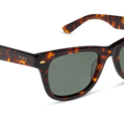 MERCER - RICH TORTOISE + G15 + POLARIZED + SUNGLASSES