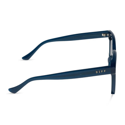 MEREDITH - CLUBHOUSE BLUE + GREY GRADIENT + POLARIZED SUNGLASSES