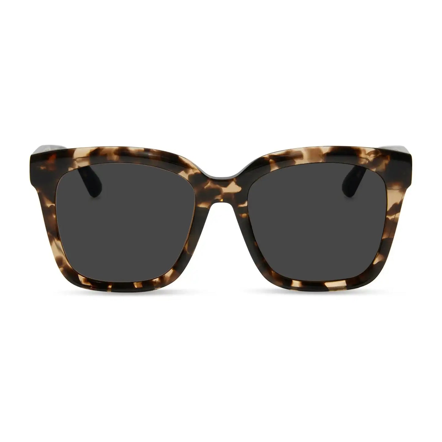 MEREDITH - ESPRESSO TORTOISE + BROWN + POLARIZED SUNGLASSES