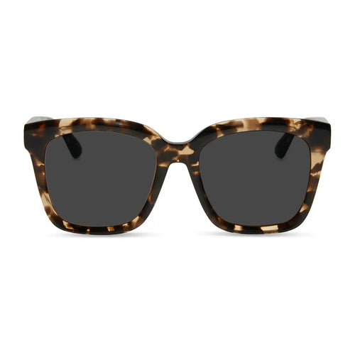 MEREDITH - ESPRESSO TORTOISE + BROWN + POLARIZED SUNGLASSES
