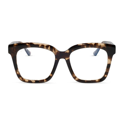 MEREDITH - ESPRESSO TORTOISE + BLUE LIGHT GLASSES