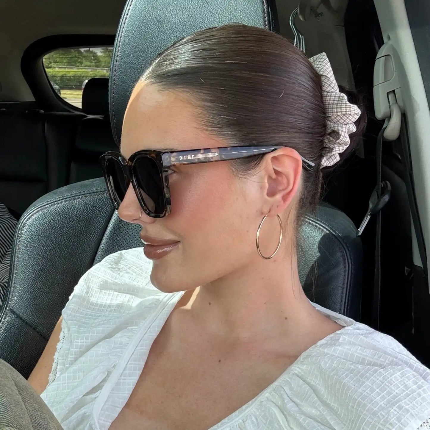 MEREDITH II - ESPRESSO TORTOISE + BROWN GRADIENT SUNGLASSES