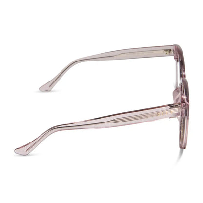 MEREDITH - LIGHT PINK CRYSTAL + GLASSES