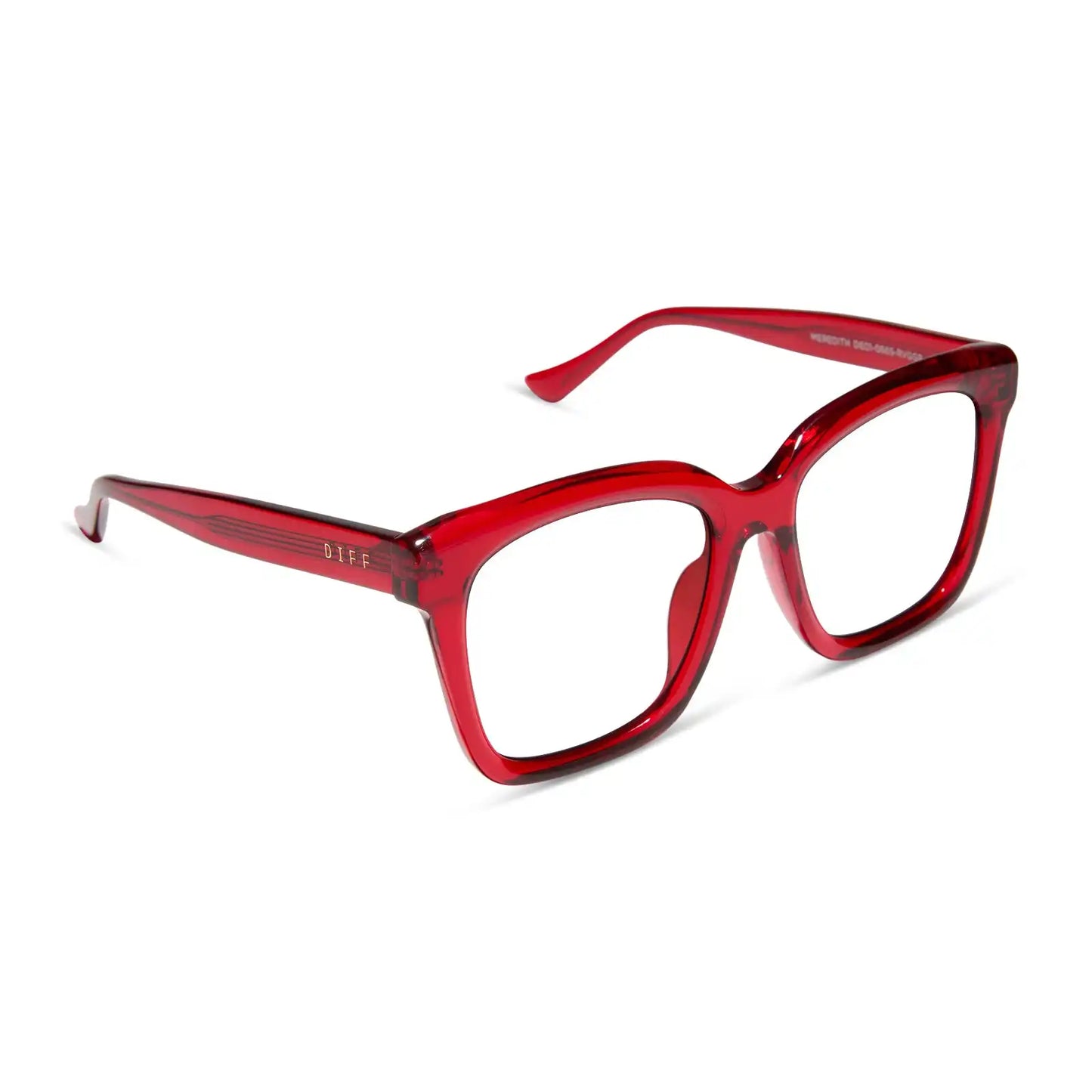 MEREDITH - RED HOT SUMMER + GLASSES