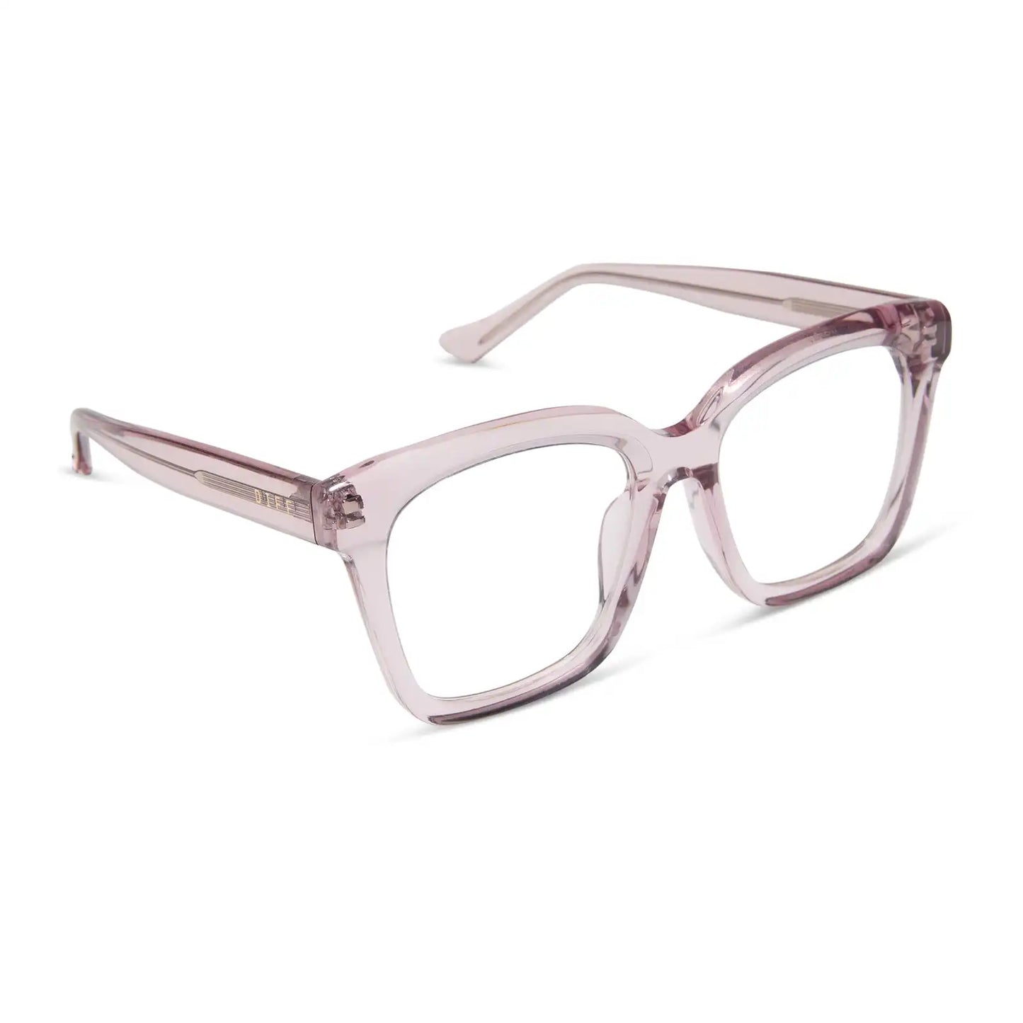 MEREDITH - ROSE CRYSTAL + GLASSES